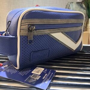 PONY Men's TRAVEL TOILETRY BAG BLU/GRY/WHT Vnyle Reggie PN104910 BRAND-NEW w/tag